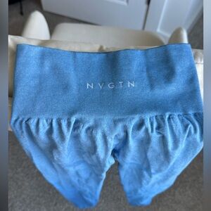 NVGTN Contour Seamless Ocean Blue Leggings